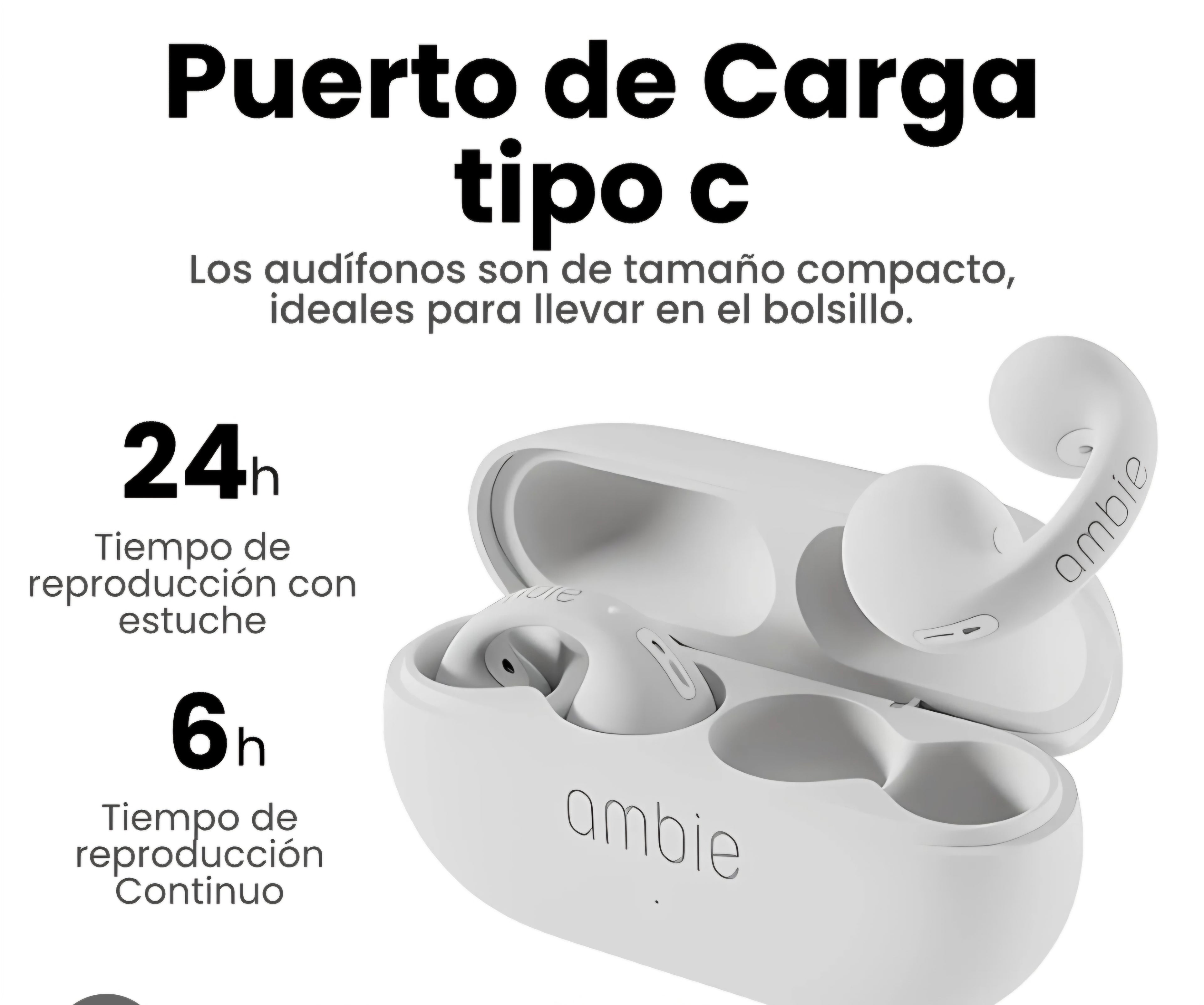 Audífonos Ambie Inalámbricos